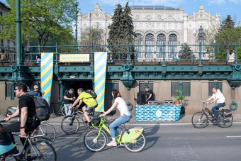 Egy hónapig a gyalogosoké lesz a pesti rakpart