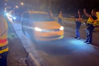 Részegen indult a családdal nyaralni, a ferihegyi gyorsforgalmi volt a végállomás