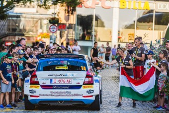 Nagyot ment hétvégén egy magyar páros a rali-Európa-bajnokságon