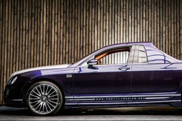 A rongyrázás netovábbja ez a platós furgonná átalakított luxusautó