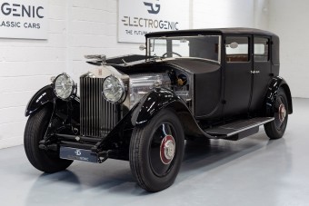 Százéves veteránból építettek villanyautót