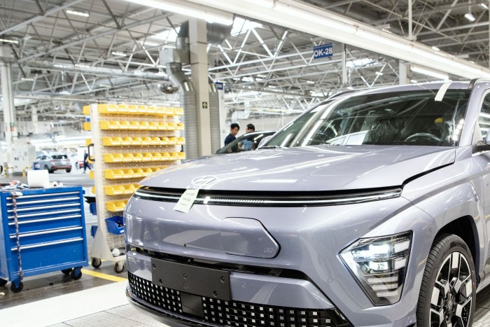 Hyundai Kona EV production begins in the Czech Republic