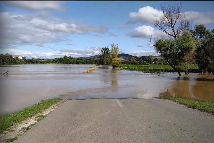 Több út járhatatlan, kiöntött a Sajó
