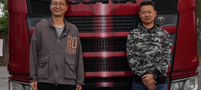 Nem akármilyen Scania tűnt fel Hollandiában 1