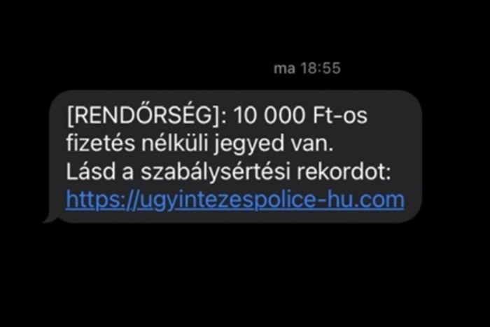 Kaptál mostanában SMS-t a rendőrségtől? Azonnal töröld! 1