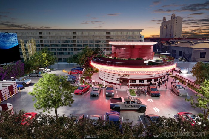 Mozit, bisztrót kapnak Elon Musktól a teslások