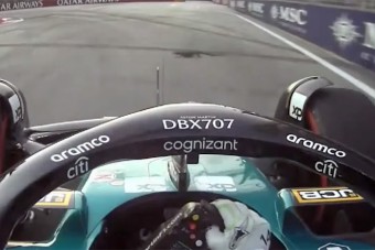 F1: Videón, ahogy Alonso kilapított egy varánuszt Szingapúrban