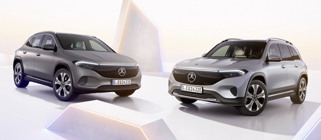 Megújulnak a Mercedes családi villanyautói