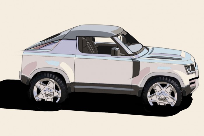 Levágják a Defender tetejét 8