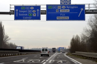 Javítási munkák miatt dugulhat be az M0-s