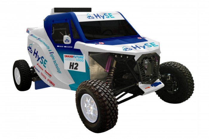 Hidrogénmotort küld a Dakar-ralira a Toyota