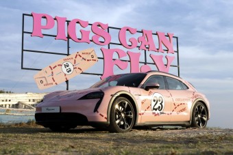 Malacokat röptet a Porsche