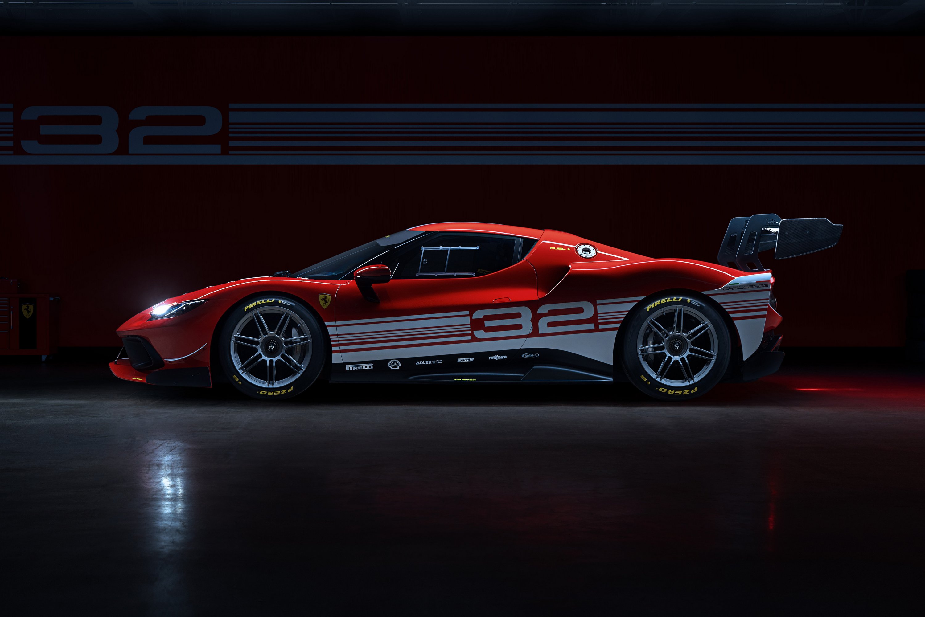 The new Ferrari 6 racing car storms the scene with a world record
