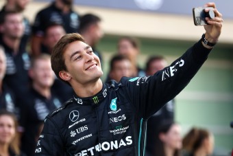 F1: Meglepő dolgot tett a Mercedes-pilóta