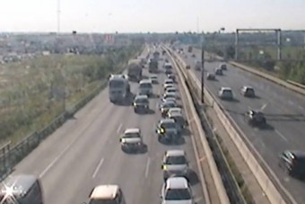 Vonatozva zúzták le egymást az M0-son, itt mindenki hibázott