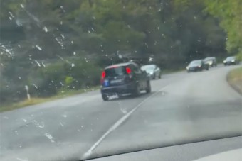 A forgalommal szemben ment a T betűs suzukis a 73-ason, a rendőrség azonnal lépett