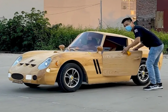 Kifaragta magának a legdrágább Ferrarit az ügyes asztalos