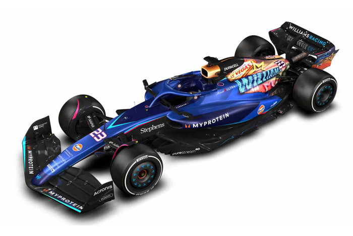 F1: A Williams is új ruhát kapott Vegasra