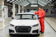 Leállították az Audi TT győri gyártását 1