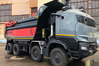 Ennek a Kamaznak már sofőrre sincs szüksége, melózik magától