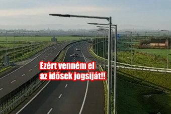 Ilyen van? 10 kilométert ment szemben a forgalommal az M30-ason
