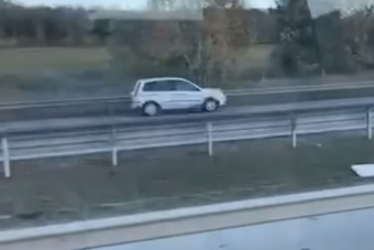 Elképesztő, valaki kilométereket ment a forgalommal szemben az M0-son