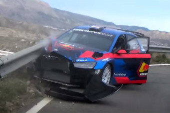 Balesetet szenvedett Verstappen apja