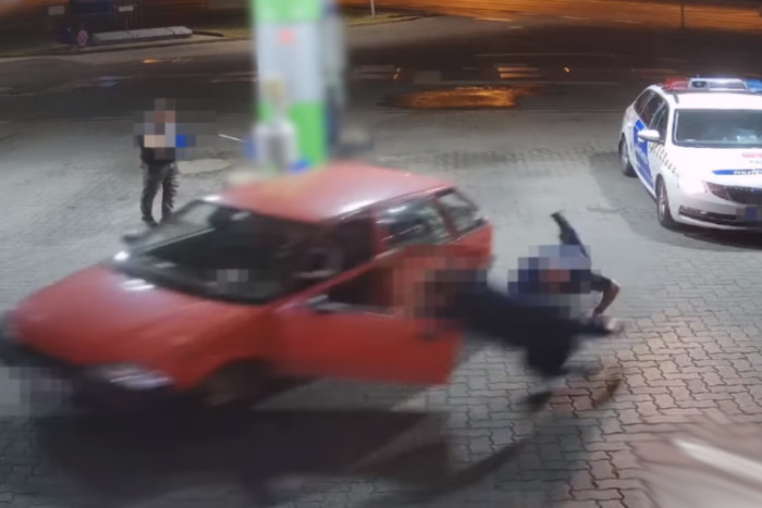 A rendőrt sem kímélte a benzinkútról menekülő suzukis Újpesten