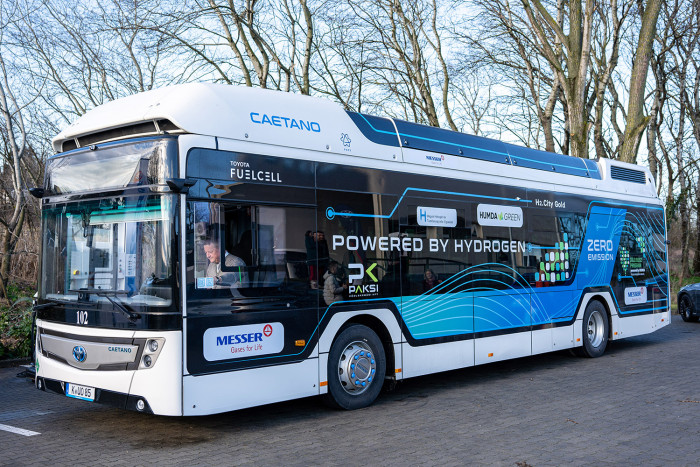 Nagy hidrogénbuszteszt indul Magyarországon 1