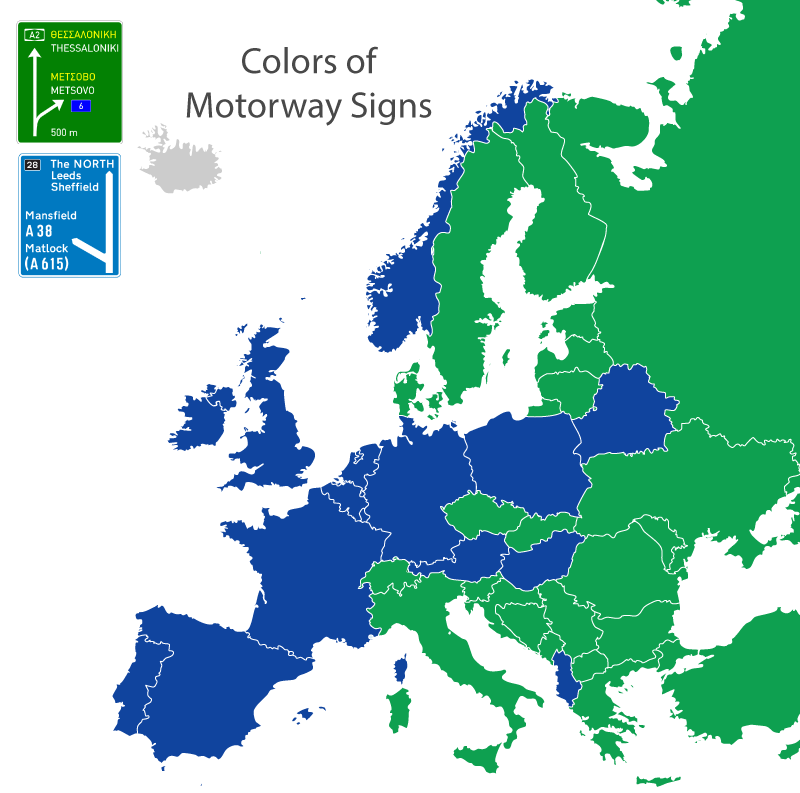Ezért zöld vagy kék a legtöbb közlekedési tábla 3 | Vezess Ezért zöld vagy kék a legtöbb közlekedési tábla 3
