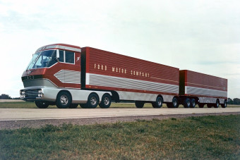 Nem csak az étvágyáról volt híres ez a Ford kamion