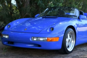 Eladó a '90-es évek egyik legkülöncebb Porsche 911-ese