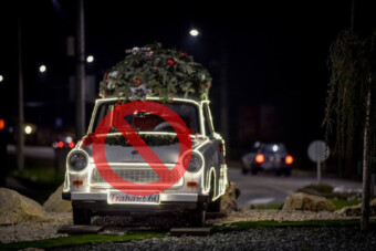 Karácsonyi fényeket aggatnál az autódra? Ne csináld!