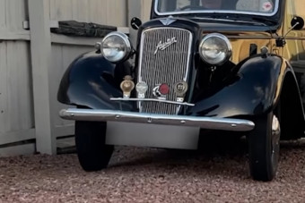 85 éves autót vett a spórolt pénzéből egy friss jogsis