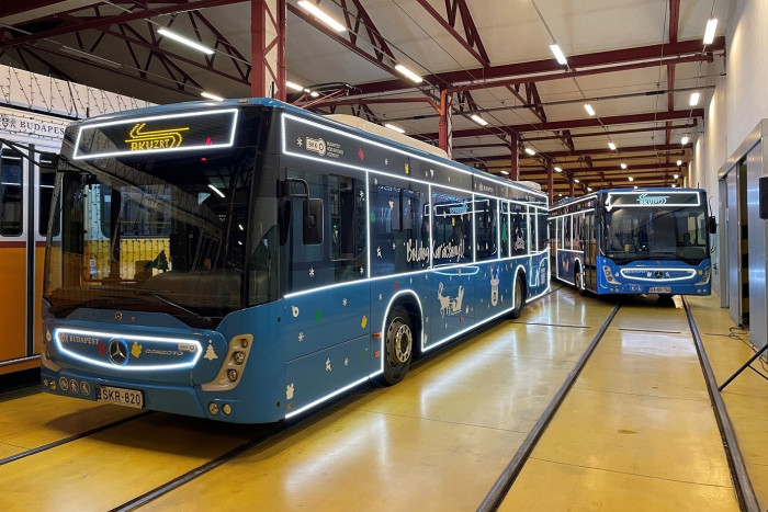 140 ezer izzóval varázsol ünnepi hangulatot a BKV 3