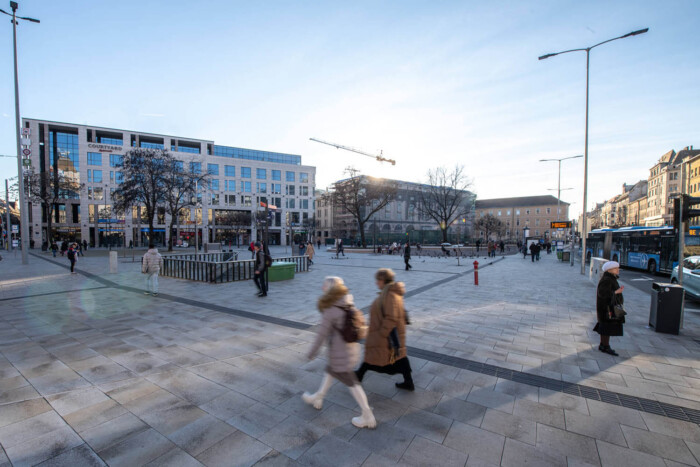 Változott az autós közlekedés a Blaha Lujza térnél