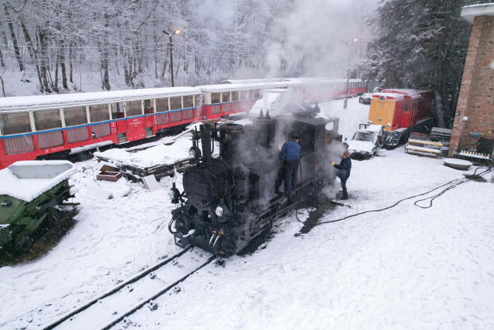 Aranyos fotókon a hétvégi budapesti havazás 8