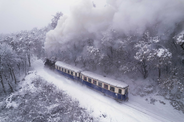 Aranyos fotókon a hétvégi budapesti havazás 5