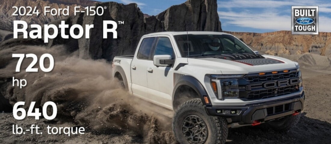 Nem volt még ilyen erős a Ford szuperpick-upja