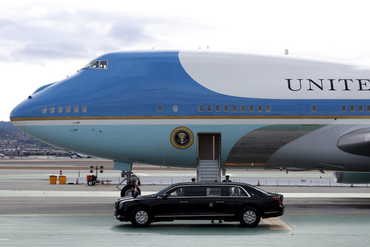 The US President raced with 270