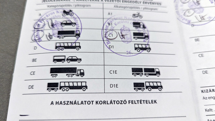 Így néz ki egy 2300 forintos jogosítvány 4