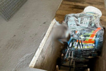 Trükkös rejtekhelyről került elő a Mátrafüredről ellopott traffipaxozó rendőr