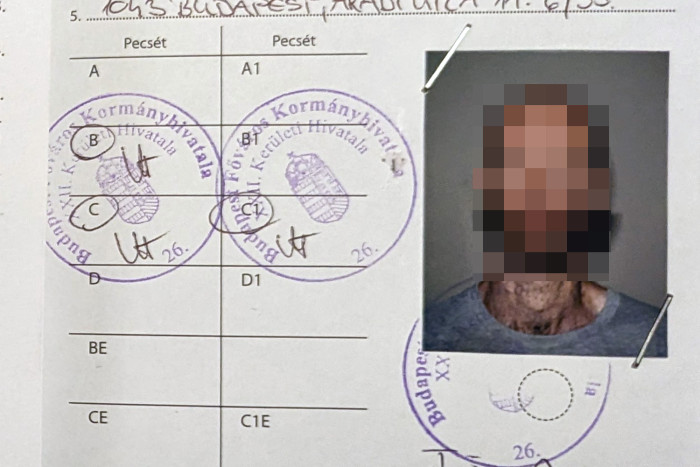 Így néz ki egy 2300 forintos jogosítvány 5