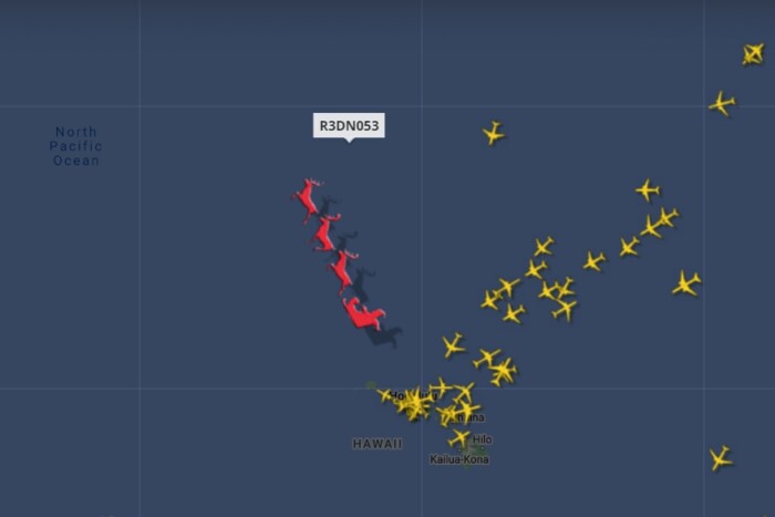 Minden lépését követhetjük a Mikulásnak