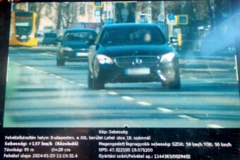 Kicsit odalépett a mercis Budapesten, 390 ezres csekk lett a jutalma