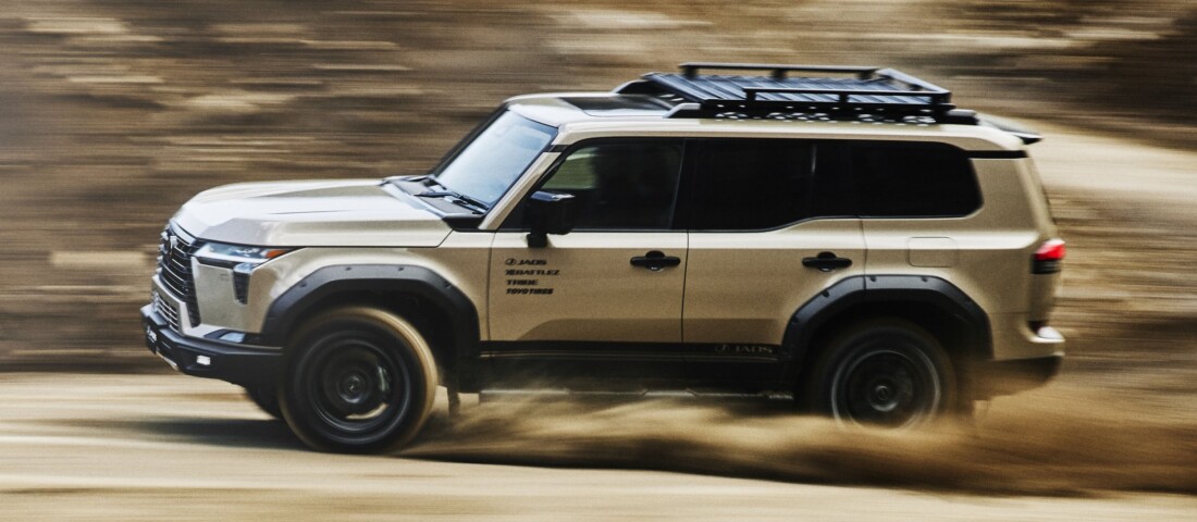 A Land Rover, a Jeep babérjaira tör a Lexus