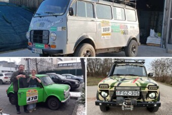 Niva, Mini és egy ritka szlovén csoda. Ezekkel indulnak a Bamakón!