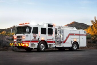 Teljesen elektromos tűzoltóautót vásárolt egy tűzoltóság