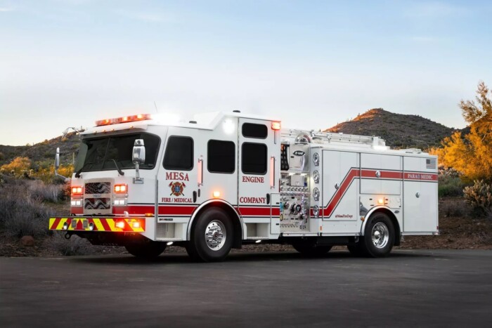 Teljesen elektromos tűzoltóautót vásárolt egy tűzoltóság