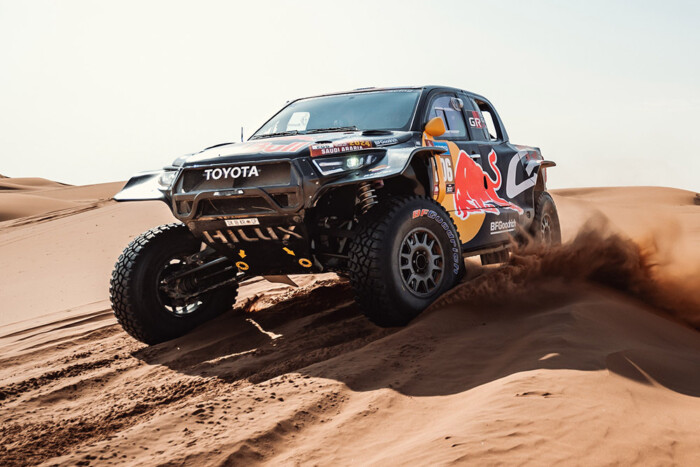 Brazil szakaszgyőztes, szaúdi éllovas a Dakaron